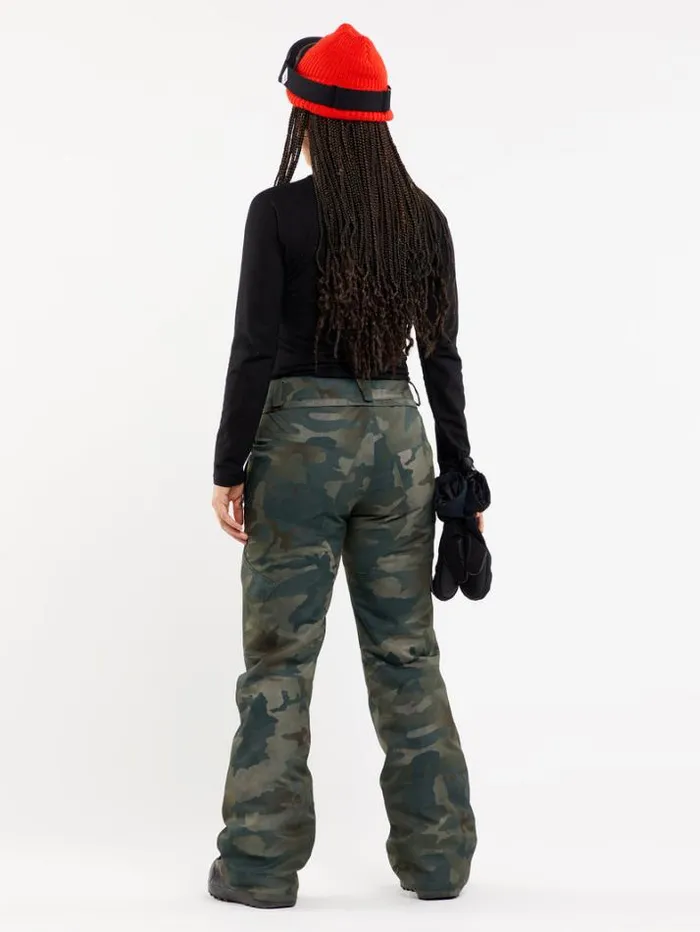 Womens Pants Volcom Bridger Insulated Pants 8211 Cloudwash Camo