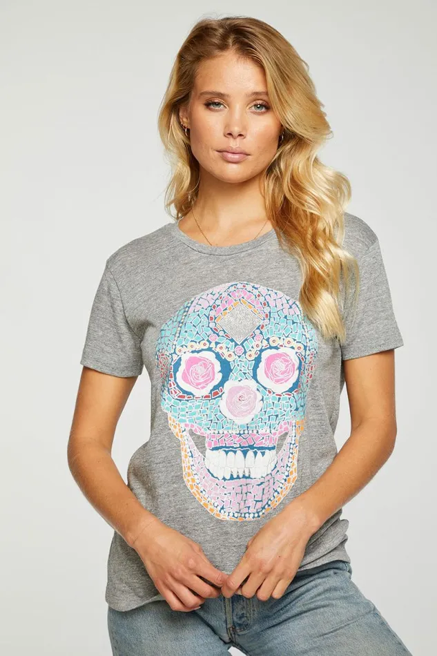 Womens Tops Chaser Brand Calavera