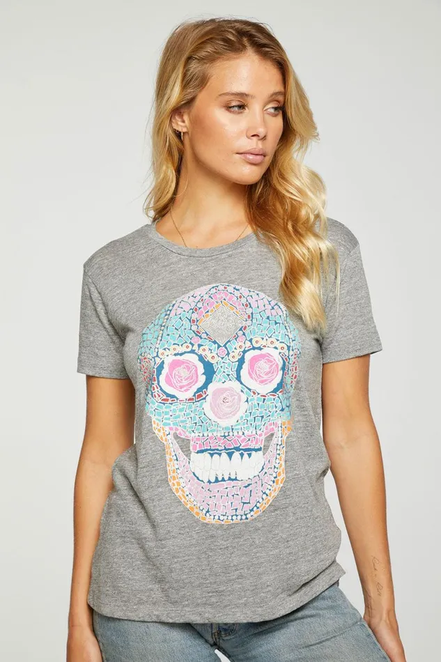 Womens Tops Chaser Brand Calavera