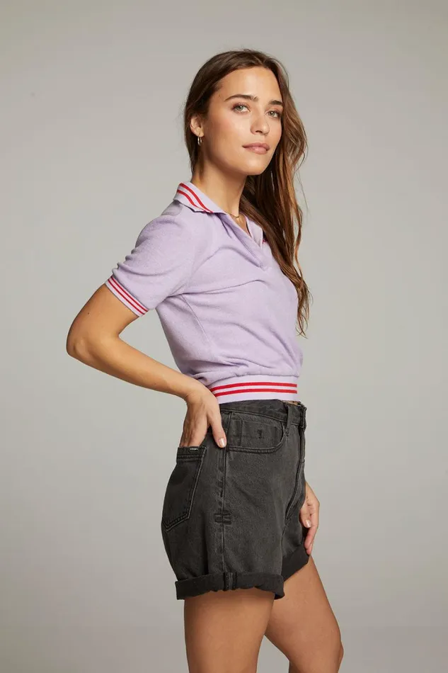 Womens Tops Chaser Brand Ciao Bella Short Sleeve