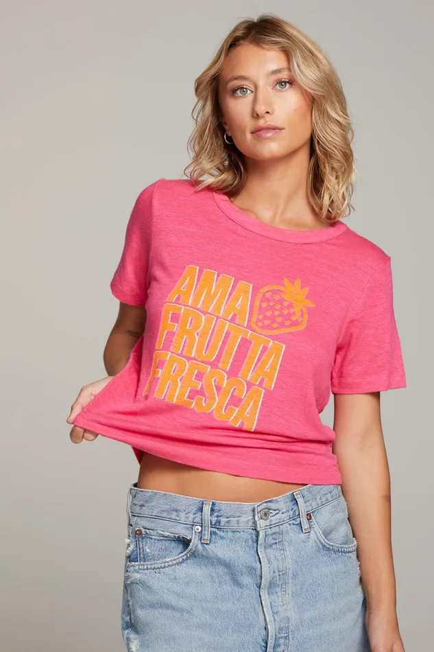 Womens Tops Chaser Brand Frutta Fresca Tee