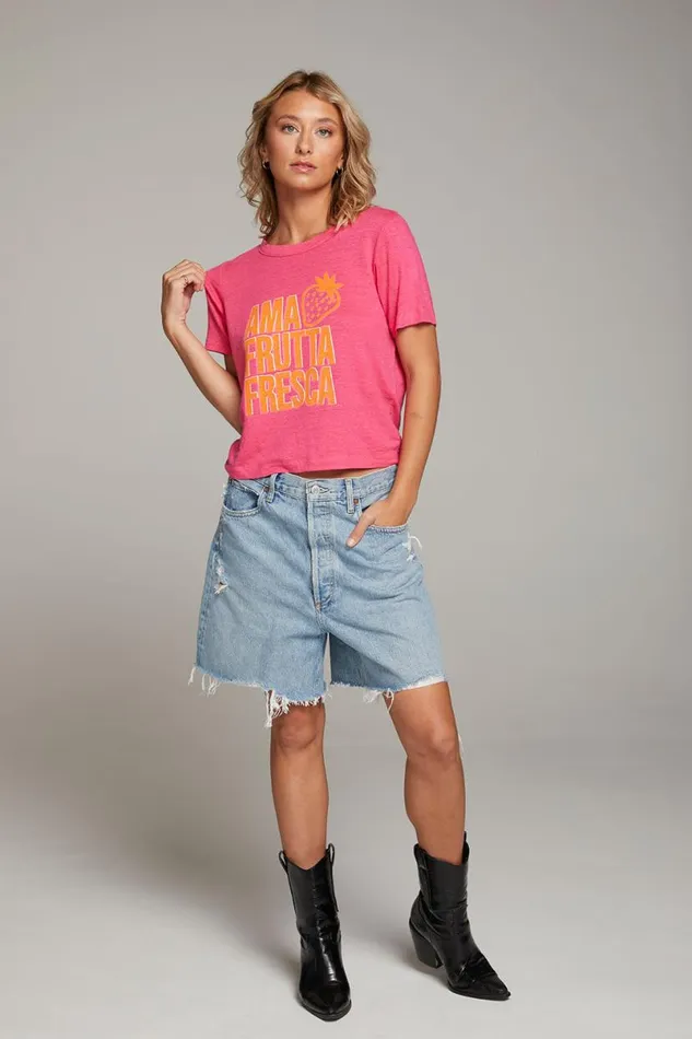 Womens Tops Chaser Brand Frutta Fresca Tee