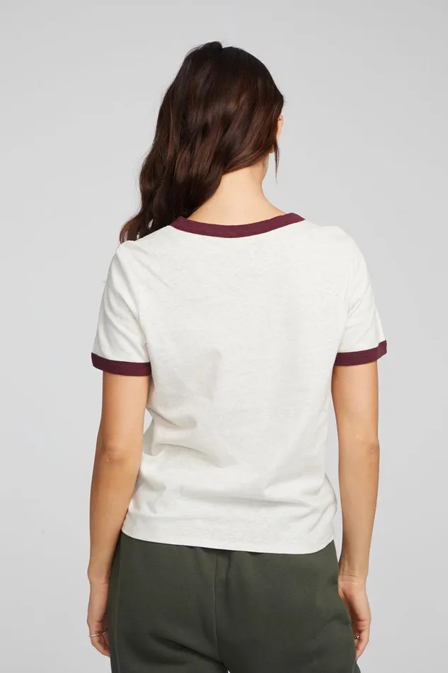 Womens Tops Chaser Brand I Am Bliss Tee