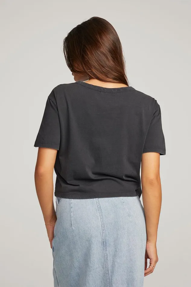 Womens Tops Chaser Brand Jameson Licorice Tee