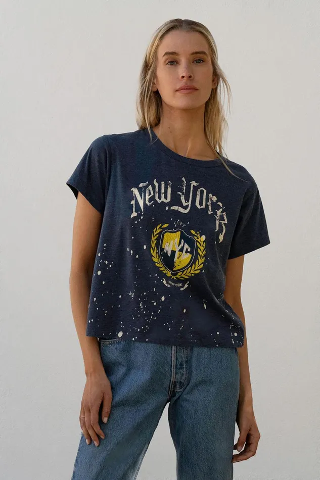 Womens Tops Chaser Brand New York Rambler Tee