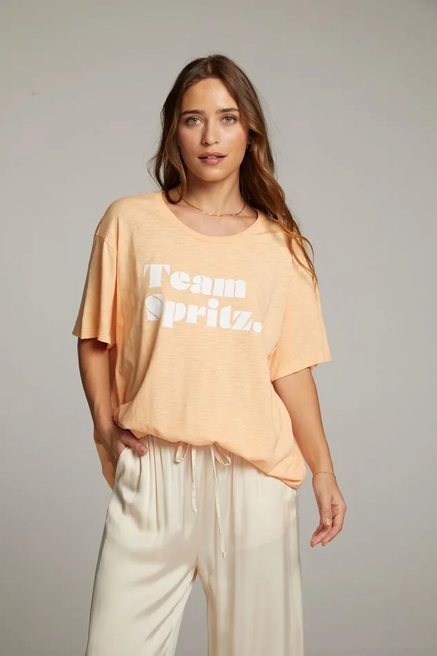 Womens Tops Chaser Brand Team Spritz Tee