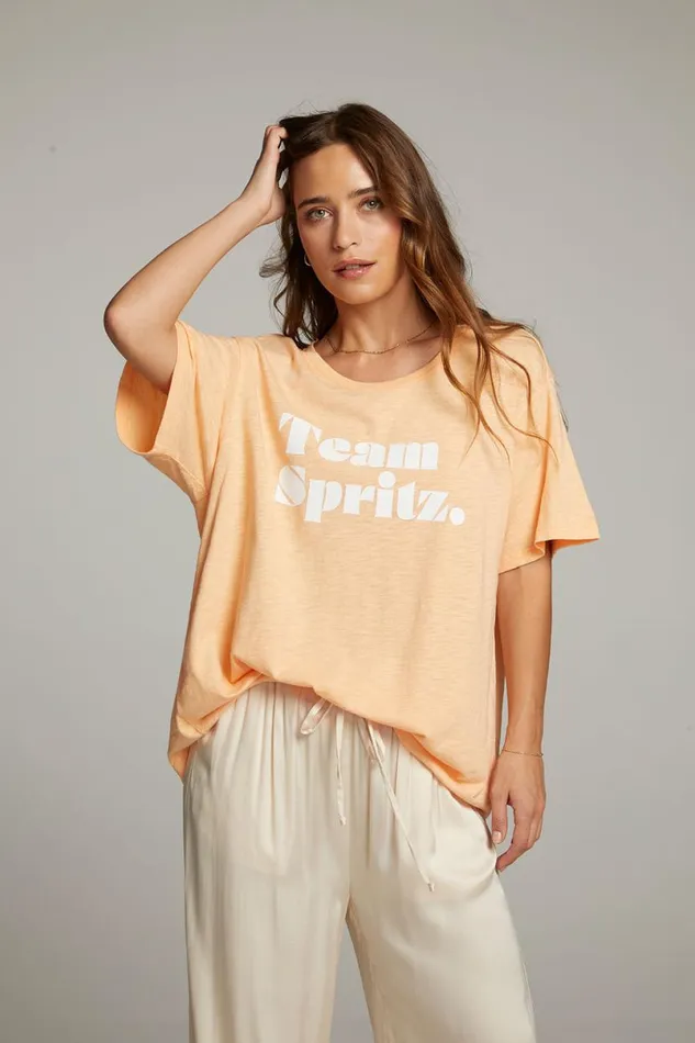 Womens Tops Chaser Brand Team Spritz Tee