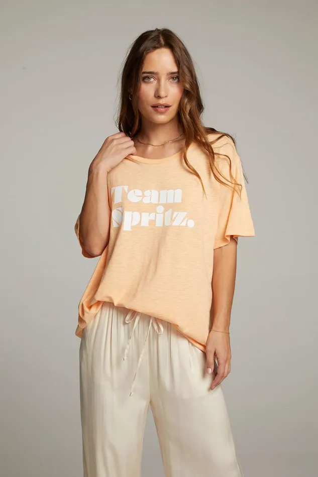 Womens Tops Chaser Brand Team Spritz Tee