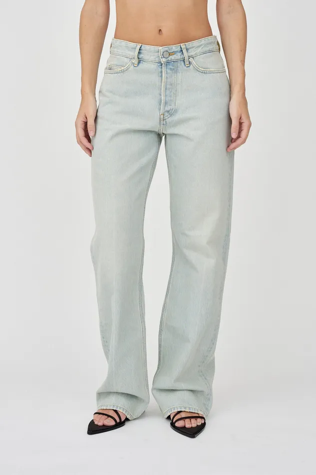 Wonhundred Jeans Women Baggy Beatet Blue 8211 Beatet Blue