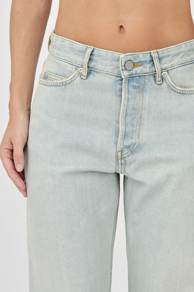 Wonhundred Jeans Women Baggy Beatet Blue 8211 Beatet Blue
