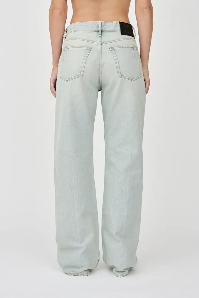 Wonhundred Jeans Women Baggy Beatet Blue 8211 Beatet Blue