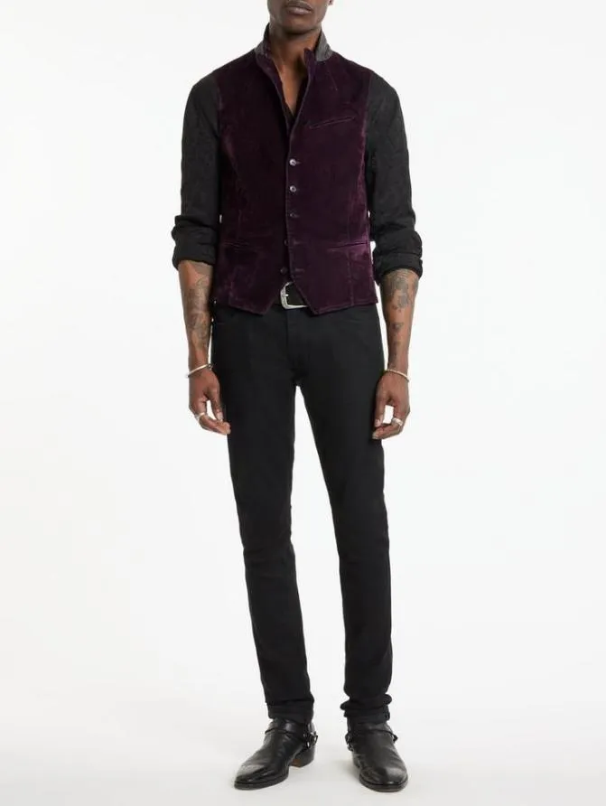 WOODWARD VEST Oxblood Clothing John Varvatos Suiting