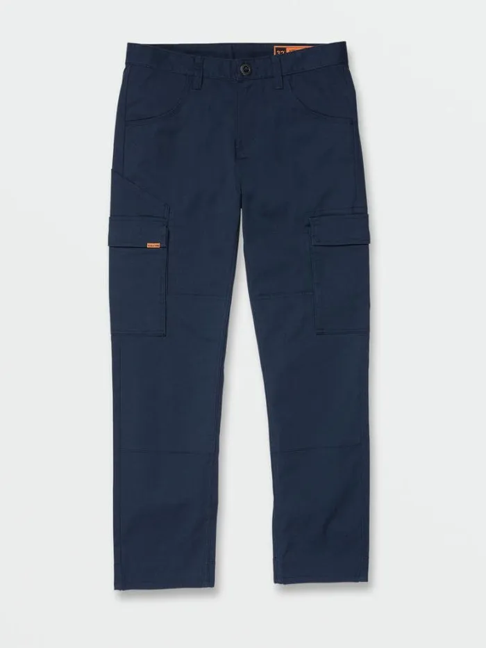 Workwear Pants Volcom Workwear Meter Light Work Pants 8211 Navy