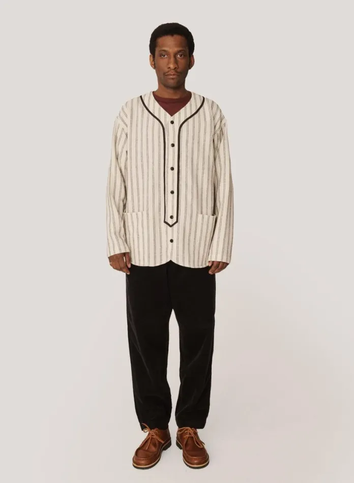 YMC Alva Corduroy Skate Trouser Black Mens Trousers