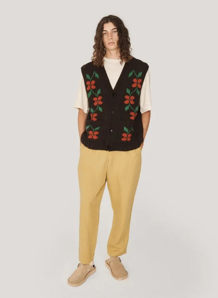 YMC Alva Skate Trouser Sand Mens Trousers