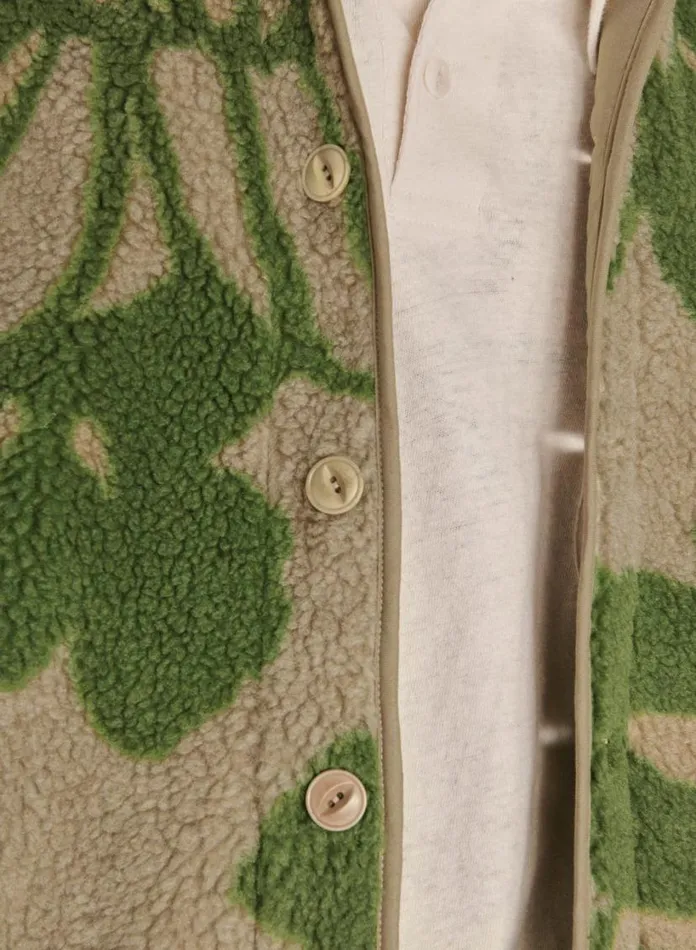YMC Beach Jacket Green Multi Mens Outerwear
