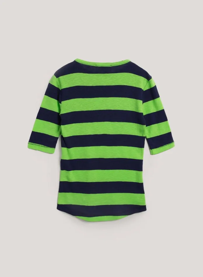 YMC Charlotte Top Green Multi Womens TShirts