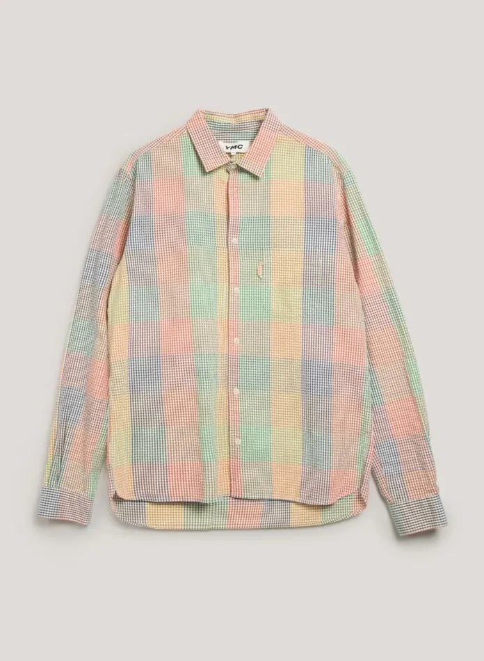 YMC Curtis Shirt Multi Mens Shirts