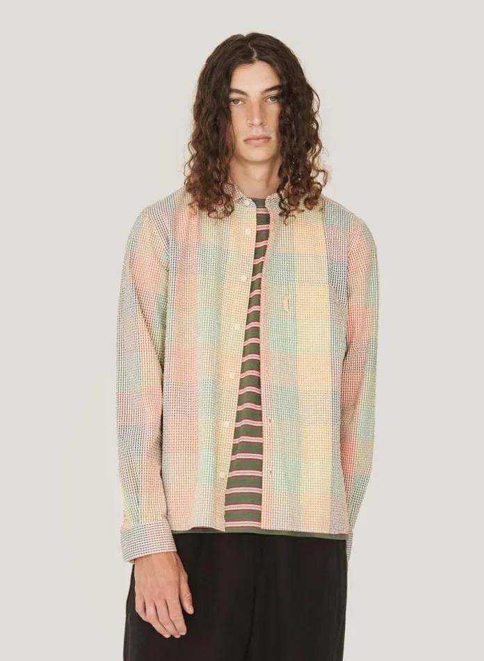 YMC Curtis Shirt Multi Mens Shirts