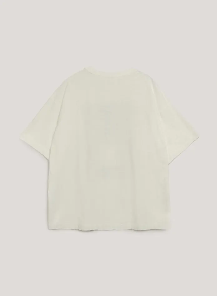 YMC Its Out There T Shirt White Mens TShirts