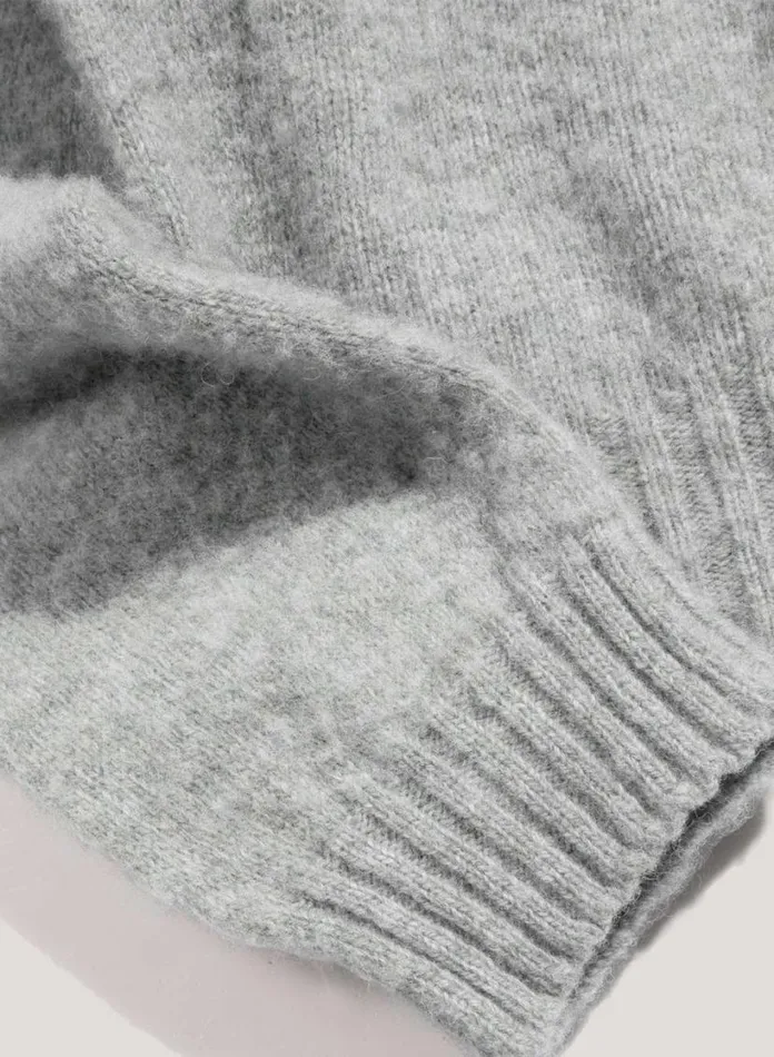 YMC Jets Crew Neck Jumper Mint Green Womens Knitwear