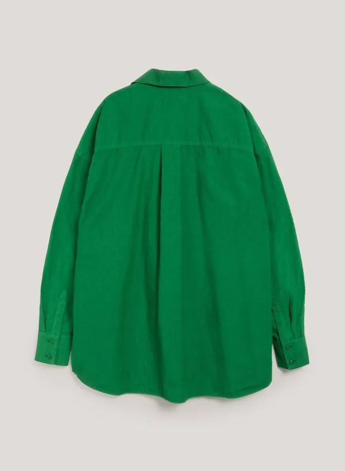 YMC Lena Shirt Green Womens Shirts