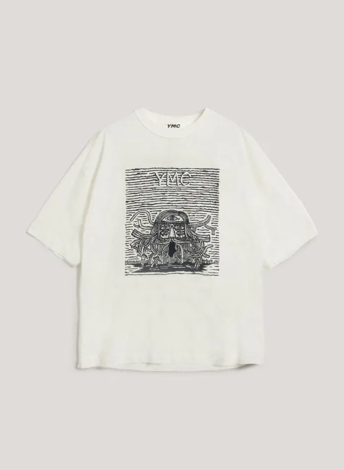 YMC Mystery Machine T Shirt White Womens TShirts