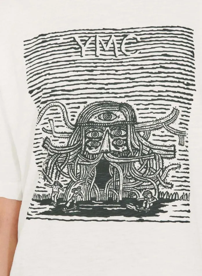 YMC Mystery Machine T Shirt White Womens TShirts