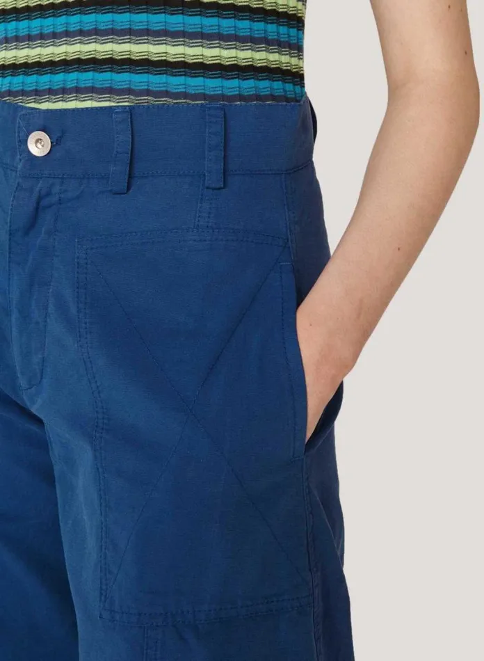 YMC Peggy Trouser Blue Womens Trousers