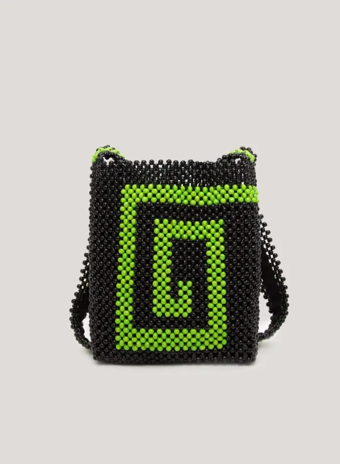 YMC Pilgrim Bag Black Multi MensWomens Bags and Wallets