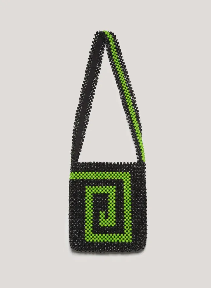 YMC Pilgrim Bag Black Multi MensWomens Bags and Wallets
