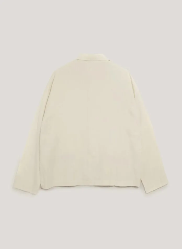 YMC PJ Shirt Ecru Mens Shirts