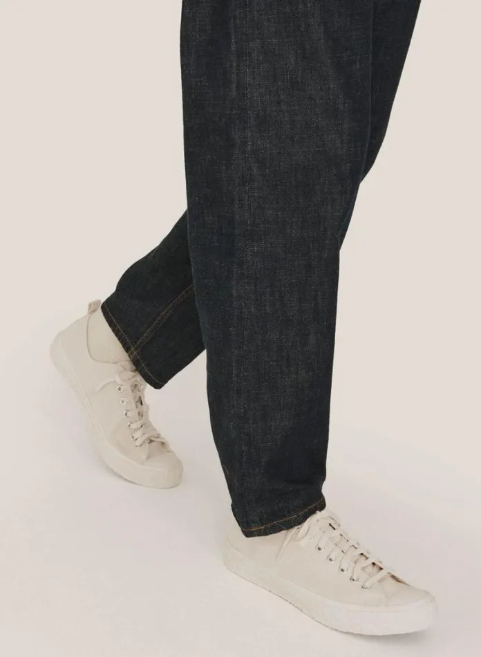 YMC Vulcanised Low Top Sneakers Off White Mens Footwear