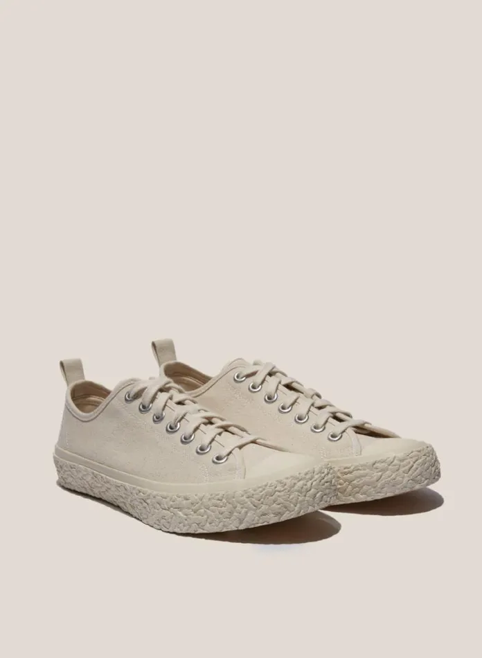 YMC Vulcanised Low Top Sneakers Off White Mens Footwear