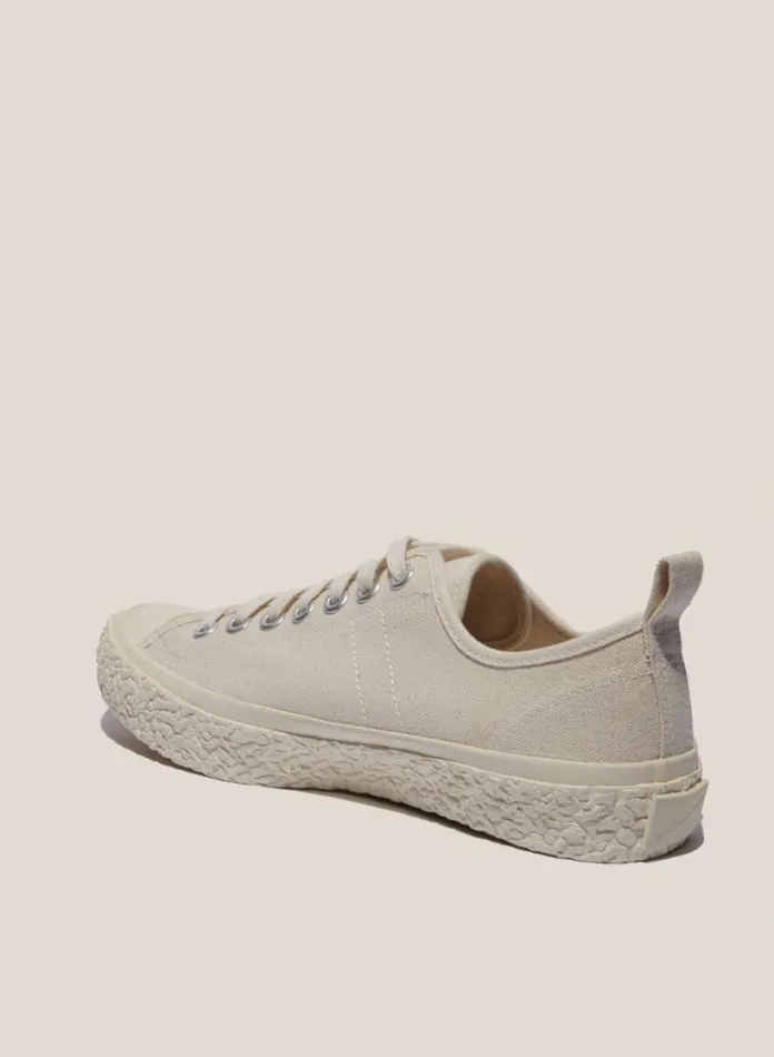 YMC Vulcanised Low Top Sneakers Off White Mens Footwear