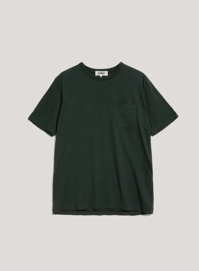 YMC Wild Ones Organic Cotton TShirt Green Mens TShirts