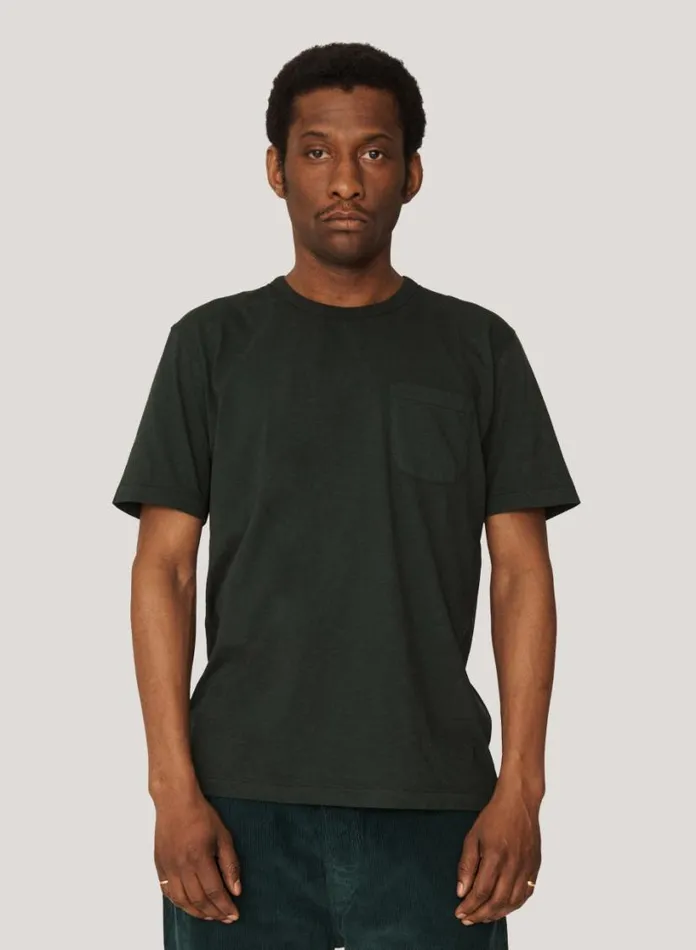 YMC Wild Ones Organic Cotton TShirt Green Mens TShirts