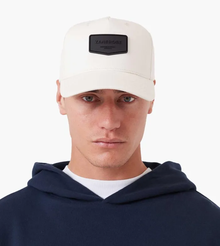 Zanerobe Accessories Men Badge Snapback Beige