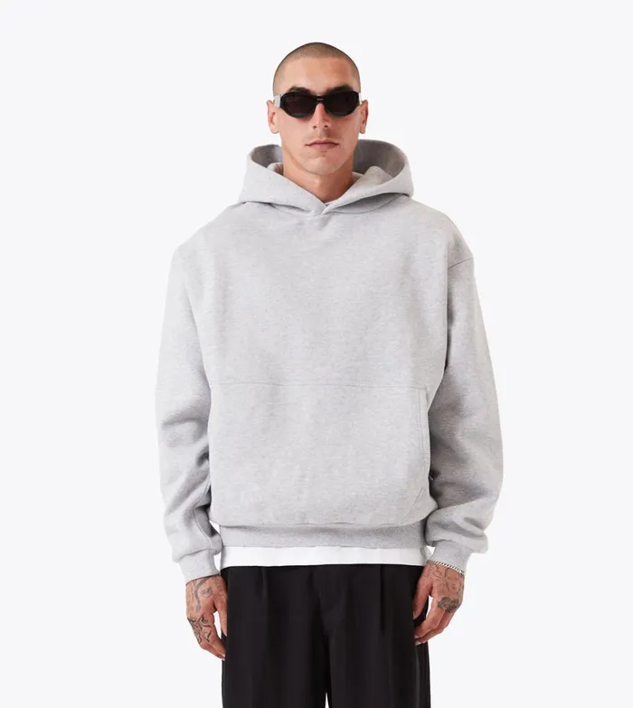 Zanerobe Hoodies and Sweaters Men Box Hood Grey Marle