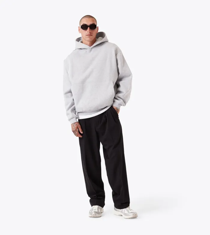Zanerobe Hoodies and Sweaters Men Box Hood Grey Marle