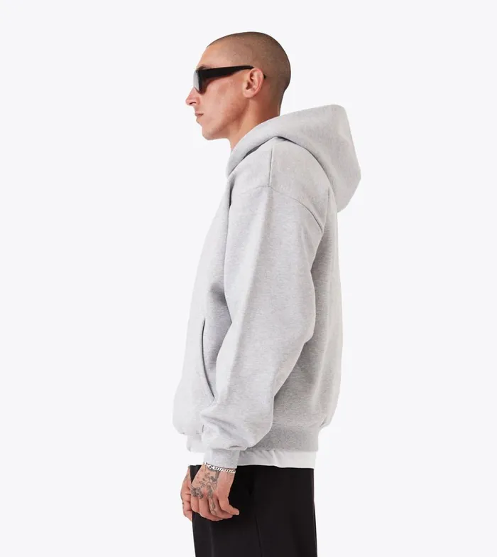 Zanerobe Hoodies and Sweaters Men Box Hood Grey Marle