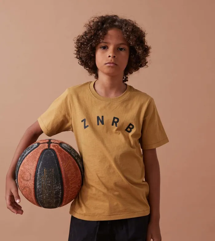 Zanerobe Kids Men Kids ZNRB Box Tee Dijon
