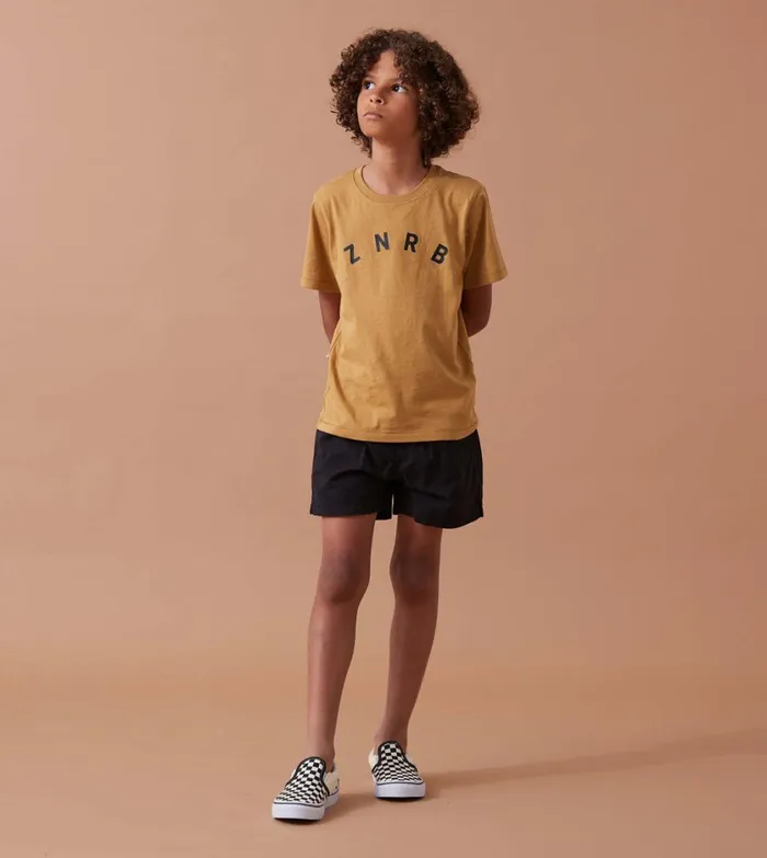 Zanerobe Kids Men Kids ZNRB Box Tee Dijon