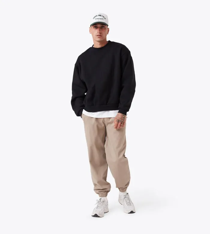 Zanerobe Pants Men Relaxed Sureshot Jogger Sandstone