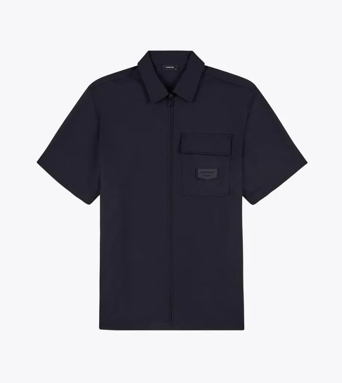 Zanerobe Shirts Men Boxy SS Overshirt Black