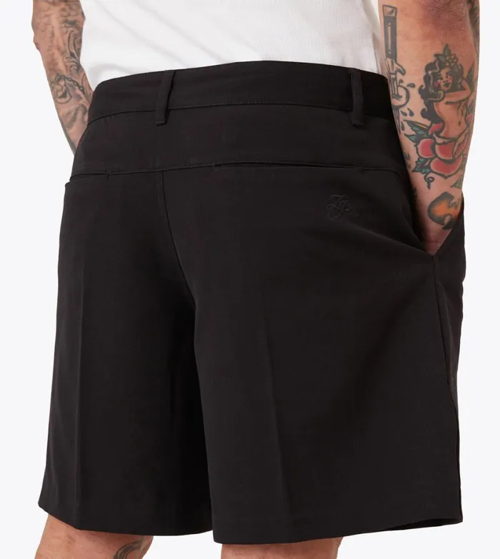 Zanerobe Shorts Men Herringbone Flow Short Black