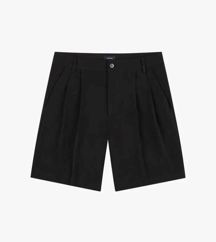 Zanerobe Shorts Men Herringbone Flow Short Black