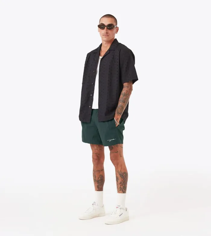 Zanerobe Shorts Men Holiday Swim Short Forest