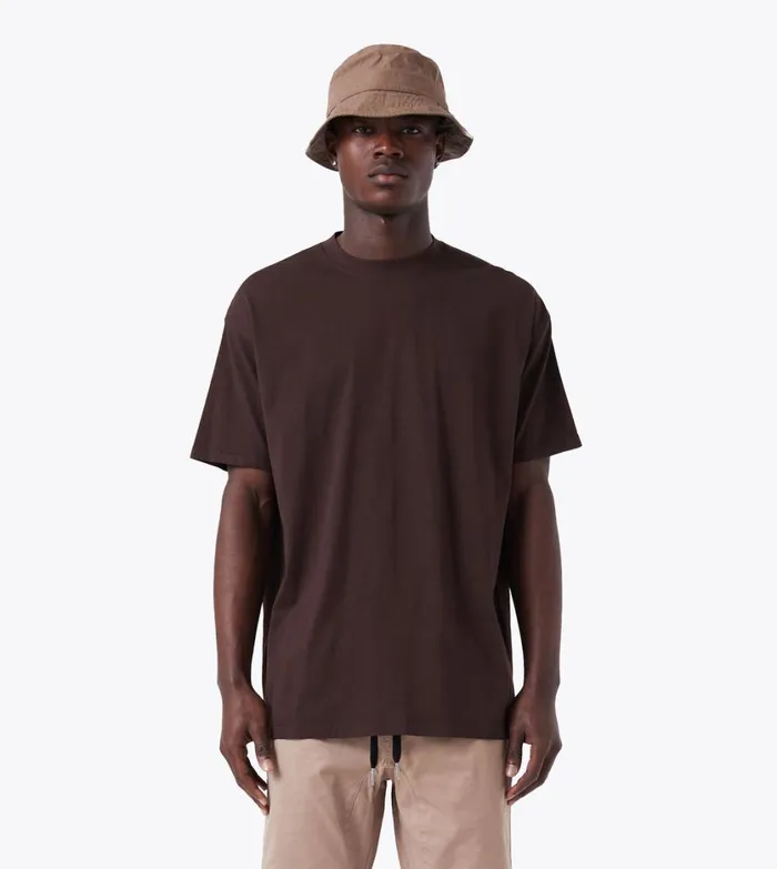 Zanerobe Tees and Tanks Men Box Tee GD Dk Choc