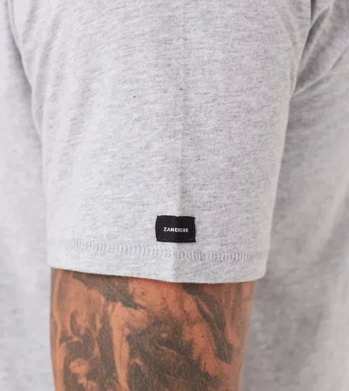 Zanerobe Tees and Tanks Men Flintlock Tee Grey Marle